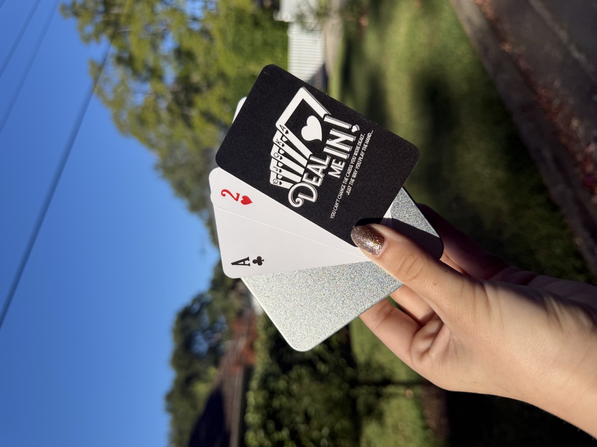 Deal Me In! playing cards